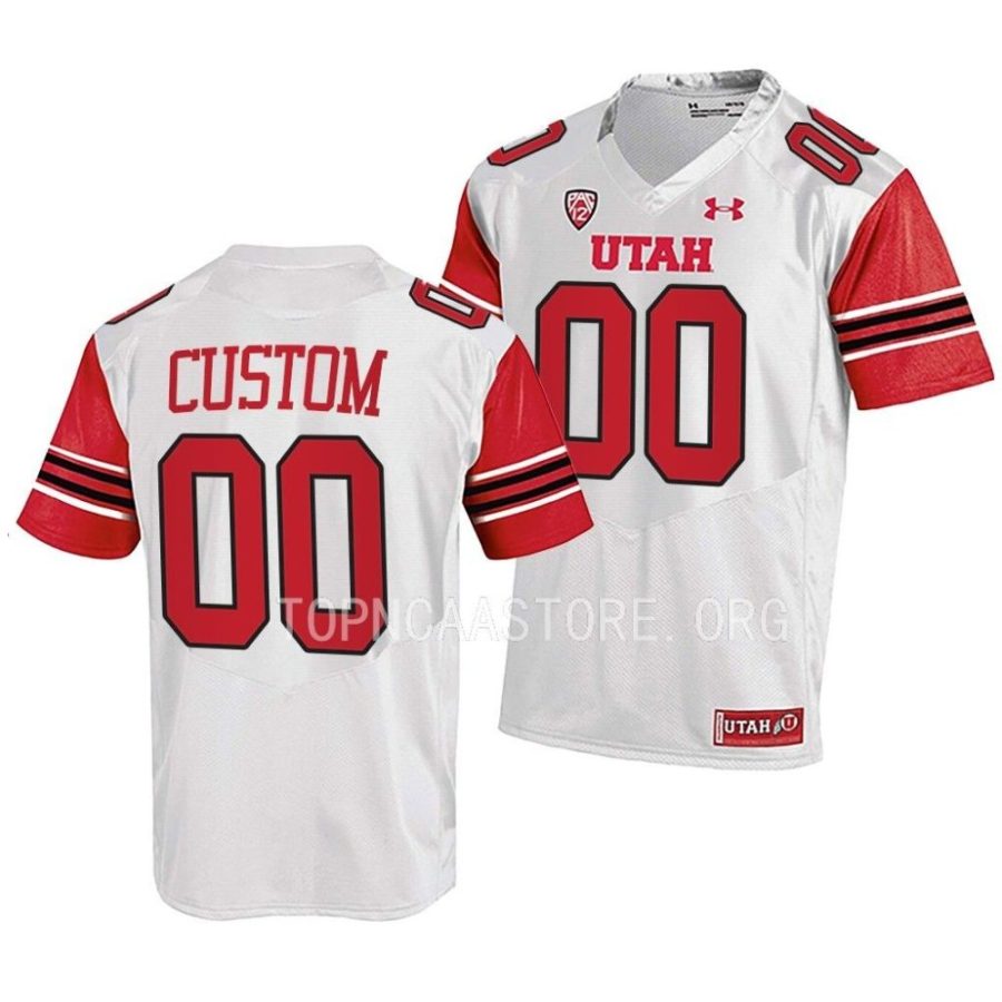 2022 utah utes custom white college football jersey scaled