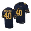 cal bears ben marshall black 2023nil football game jersey scaled