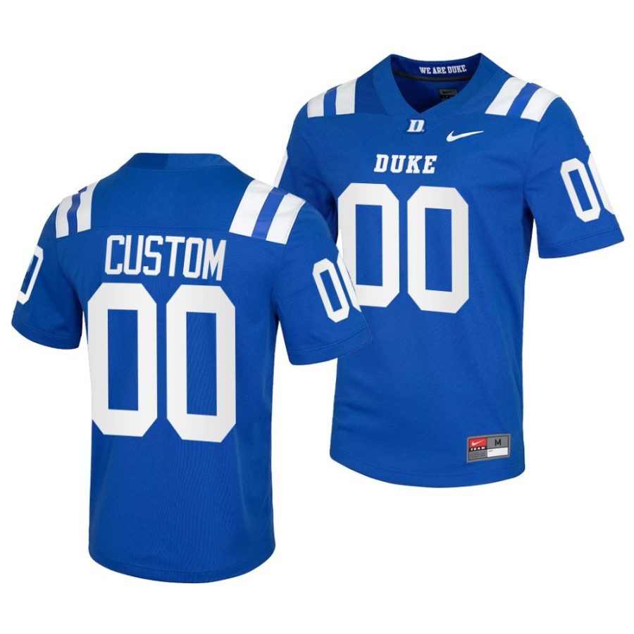 duke blue devils custom blue college football jersey scaled