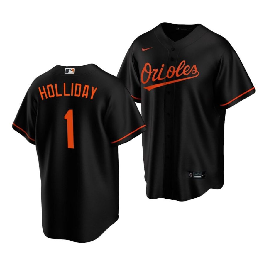 jackson holliday orioles alternate 2022 mlb draft replica black jersey scaled