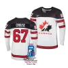 lawson crouse home 2023 iihf world championship white jersey scaled