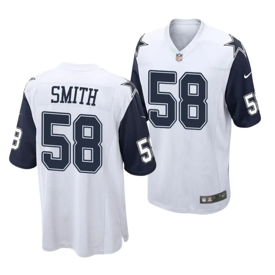 mazi smith dallas cowboys 2023 nfl draft alternate men white jersey scaled