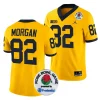 men michigan wolverines semaj morgan maize 2024 rose bowl college football playoff jersey scaled