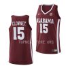 noah clowney alabama crimson tide 2022 23replica basketball crimson jersey scaled