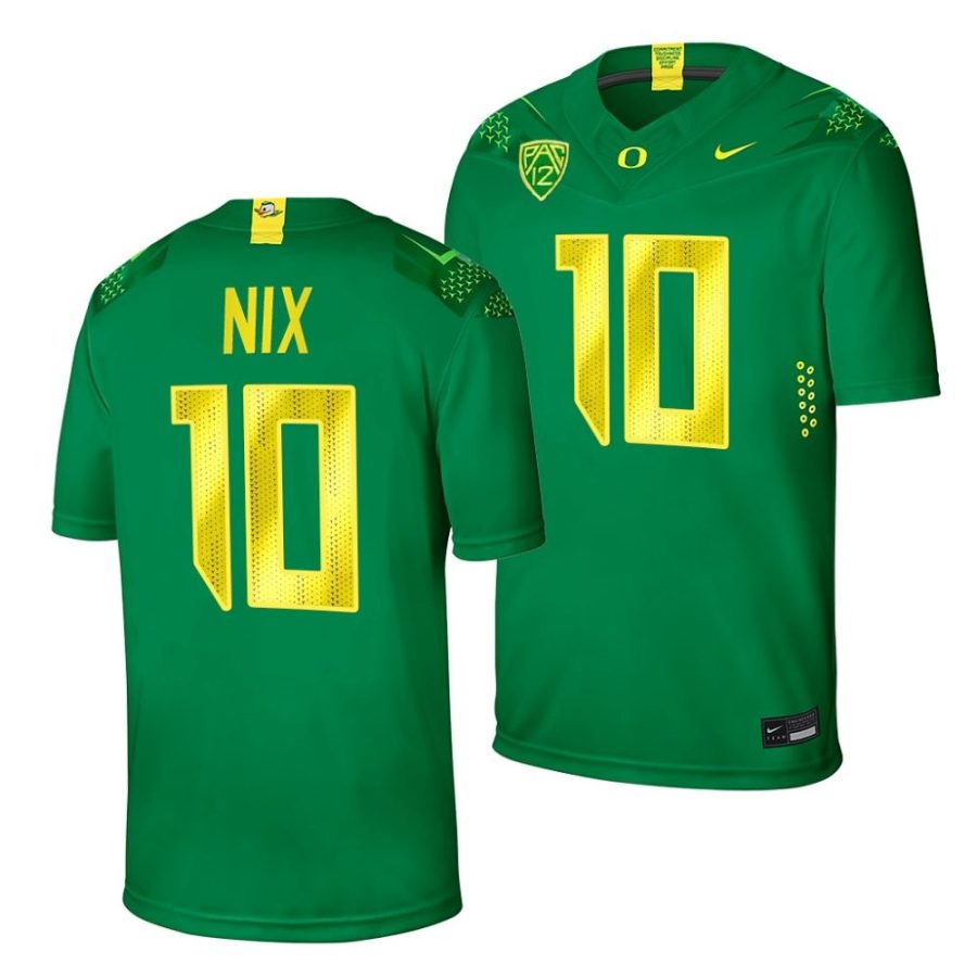 oregon ducks bo nix green college football home jersey scaled