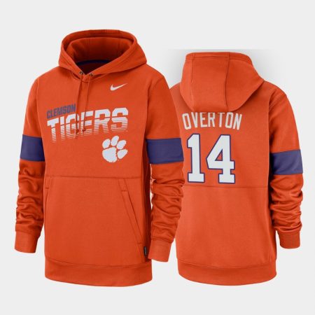 diondre overton orange 2019 sideline therma fit college football jersey