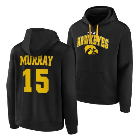 keegan murray black 2020 21 away iowa hawkeyes hoodie